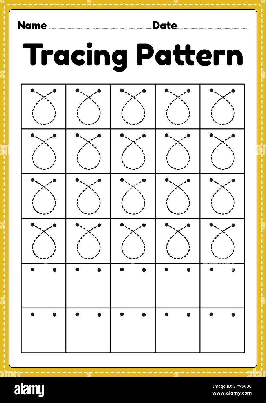 preschool tracing worksheet