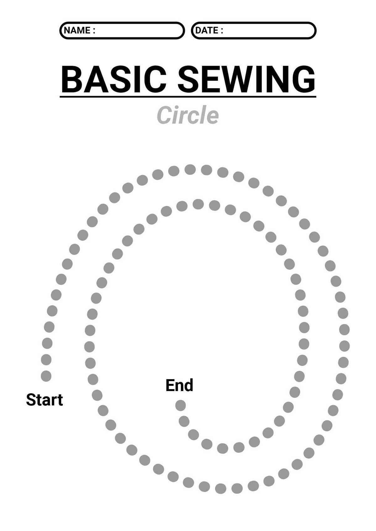 basic sewing skills worksheet