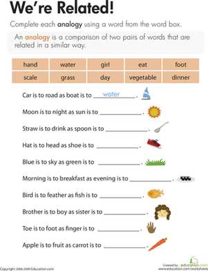 4th grade context clues worksheets