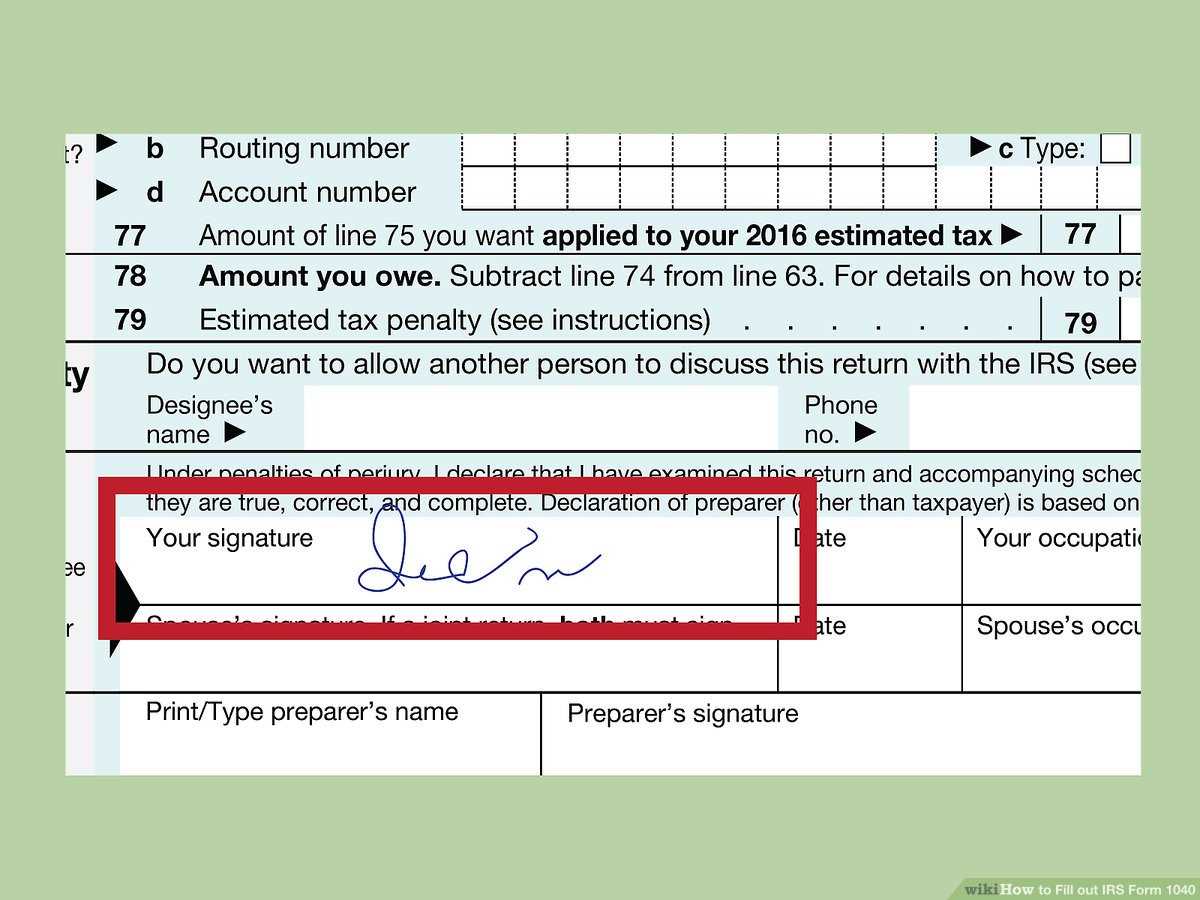 form 1040   sale of home worksheet
