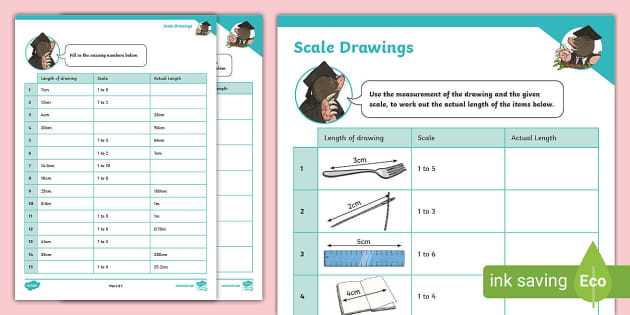 scale worksheet