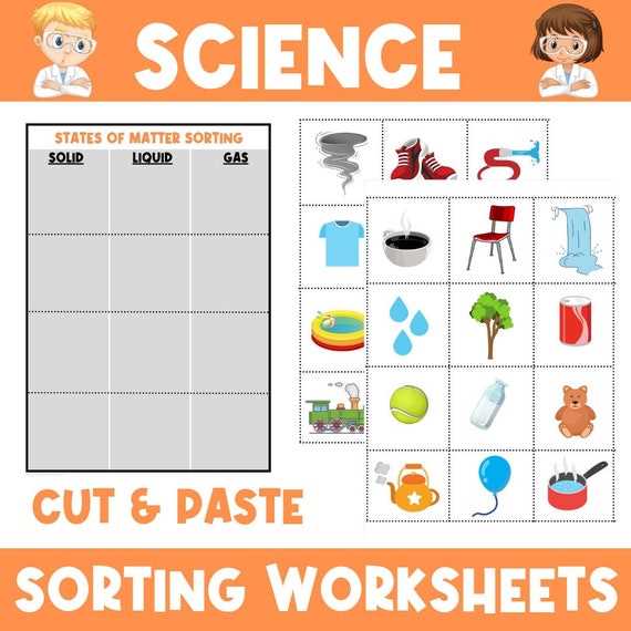 science worksheets for 1st graders