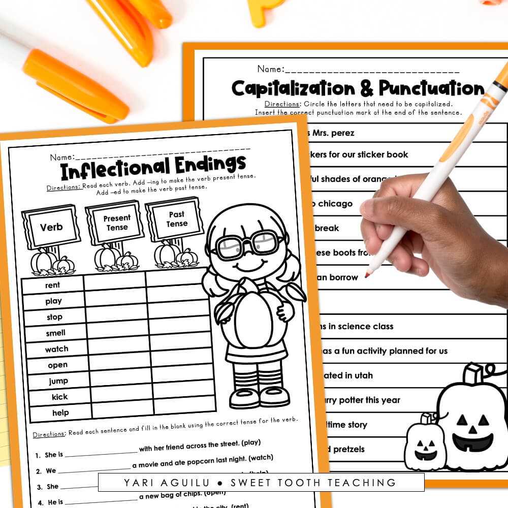 second grade ela worksheets