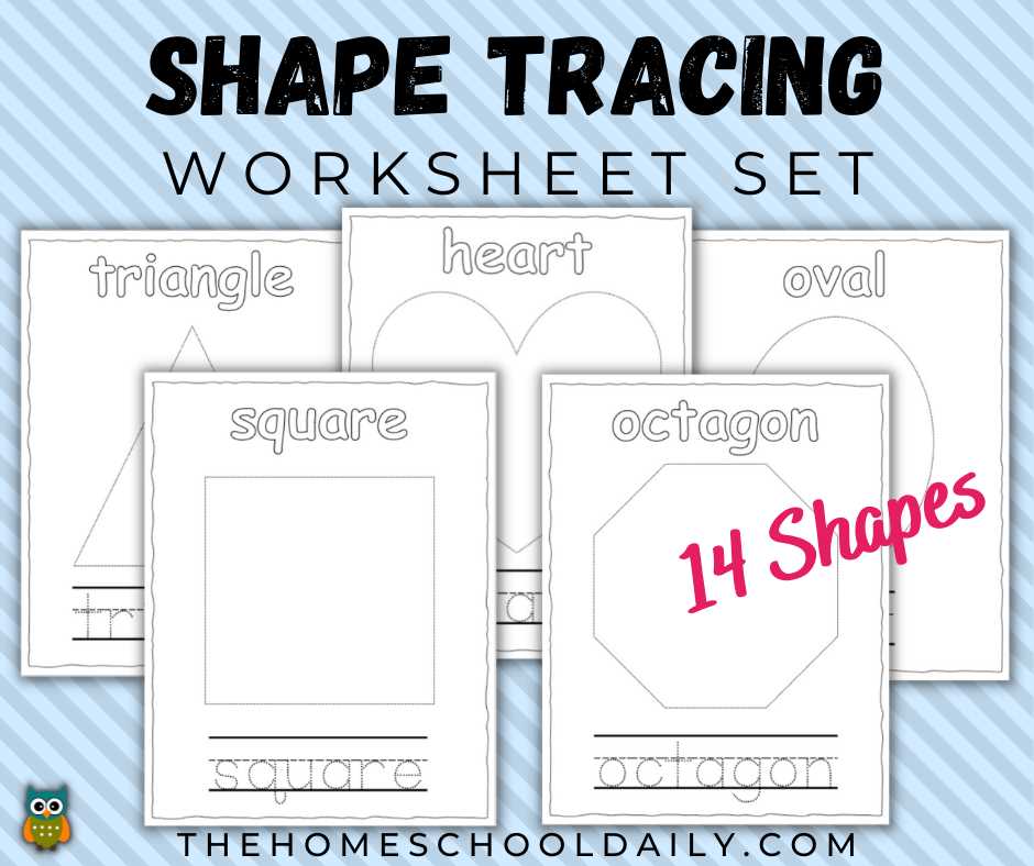 shape worksheet preschool