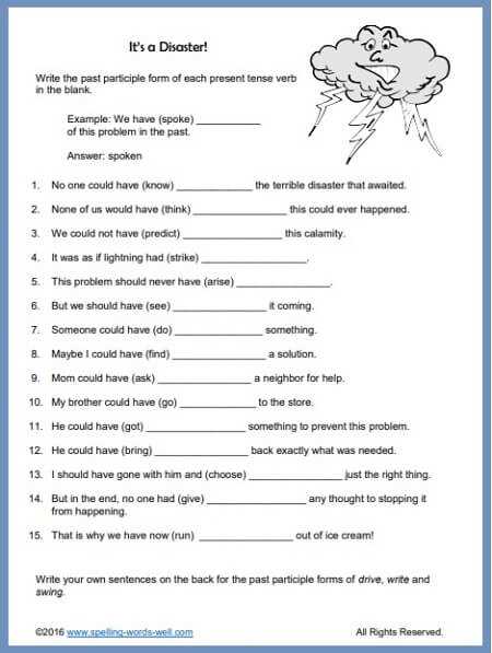grammar for 6th graders worksheets