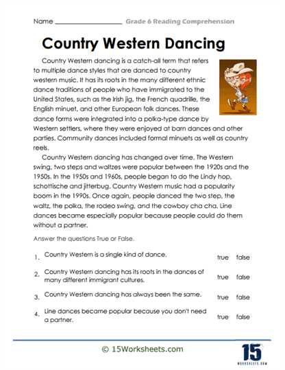 sixth grade reading comprehension worksheets