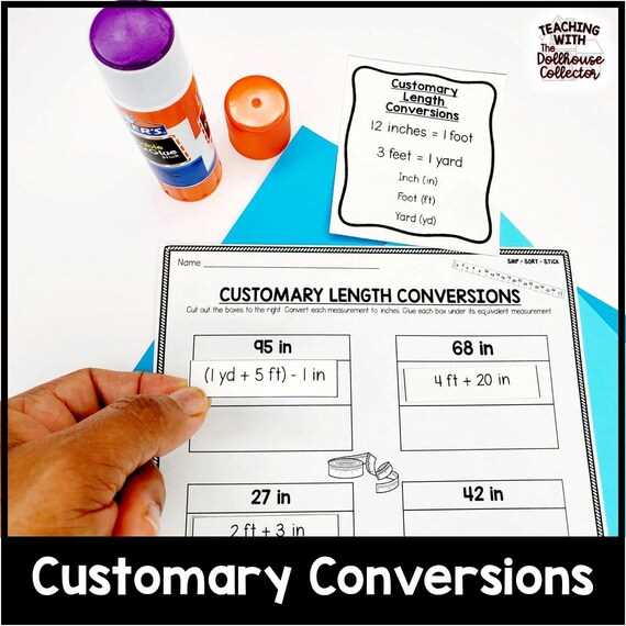 5th grade conversions worksheet