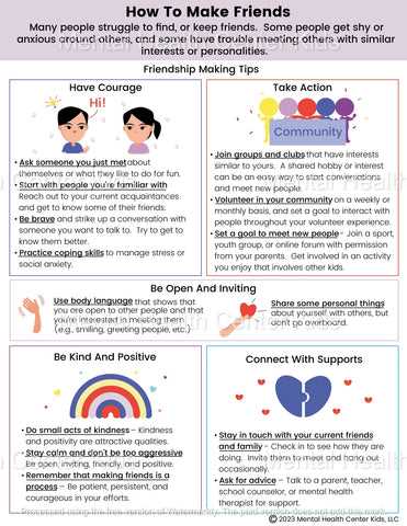 social skills worksheet for adults