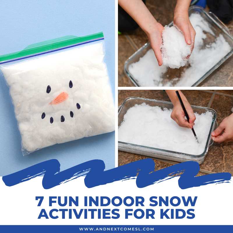 snow worksheet preschool
