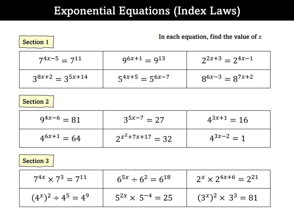 solving exponential equations with logarithms worksheet