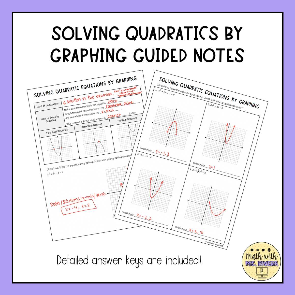 solving quadratics by factoring worksheet gina wilson