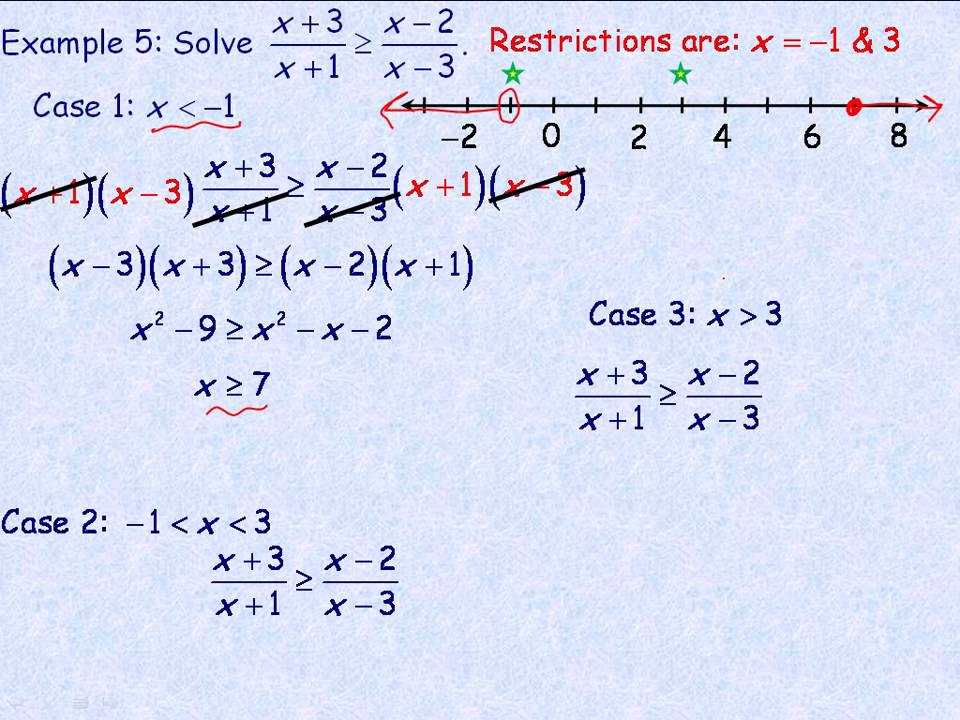 solving rational equations worksheet