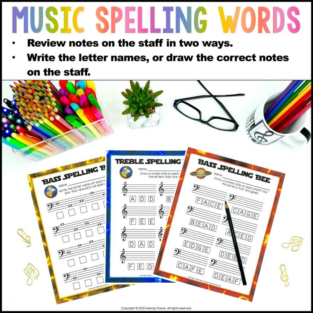 spelling bee worksheets