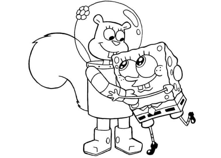 spongebob coloring worksheets