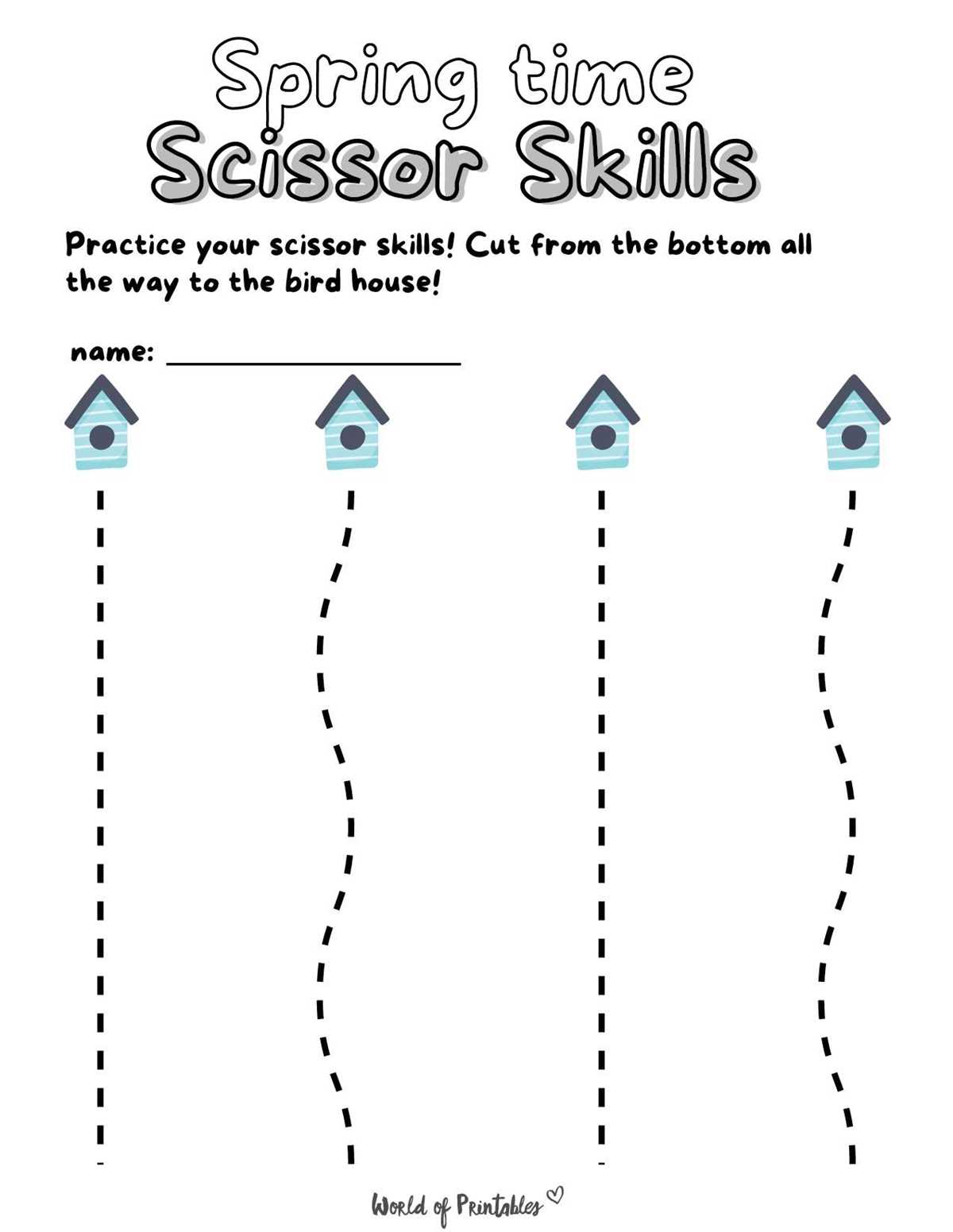 spring activities worksheets