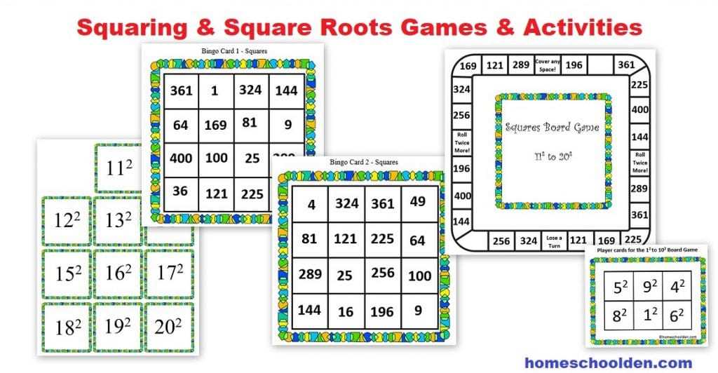 square roots worksheets