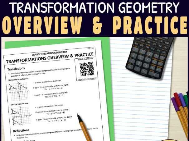 transformation worksheet geometry