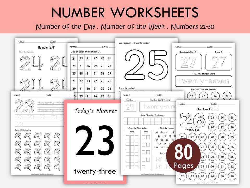 21 30 worksheets