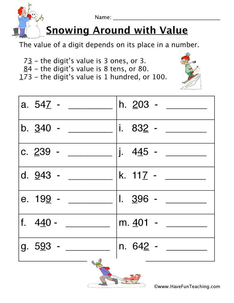 place value worksheets 3 digits place value worksheets 3 digits