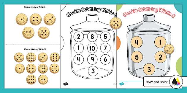 subitizing worksheets