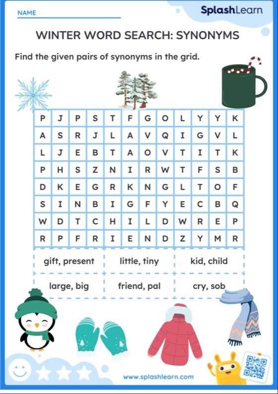 synonyms for worksheet