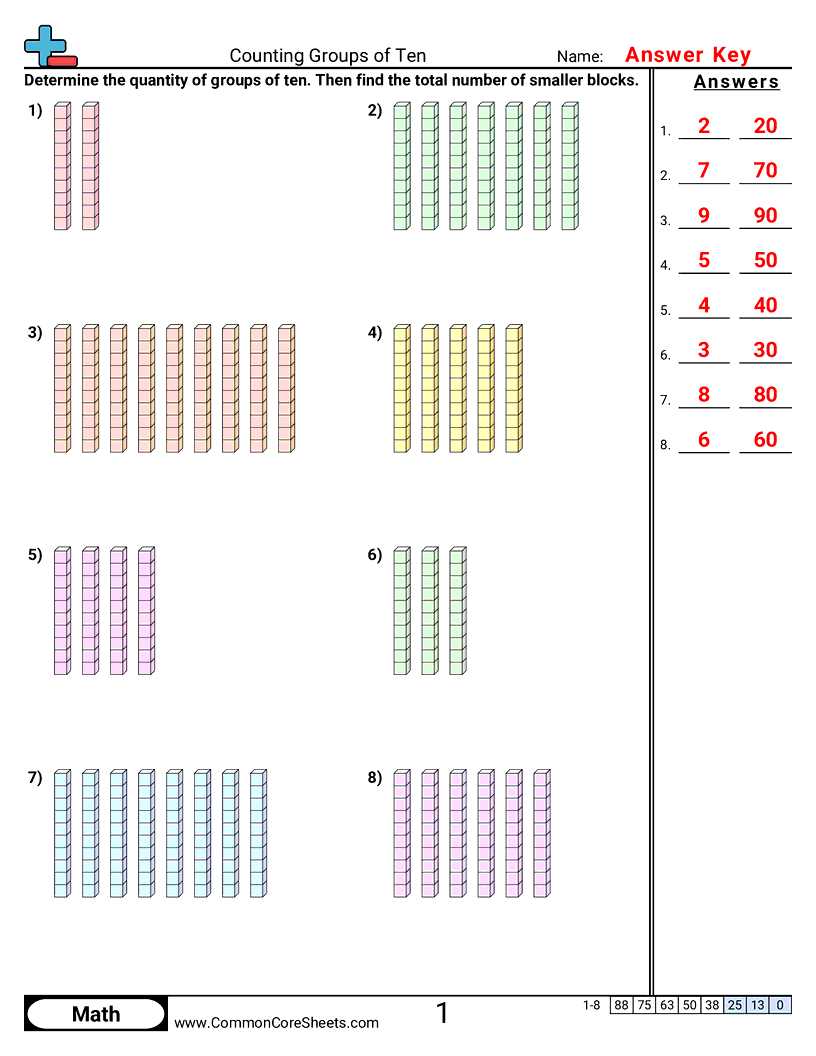 counting objects 1 50 worksheets