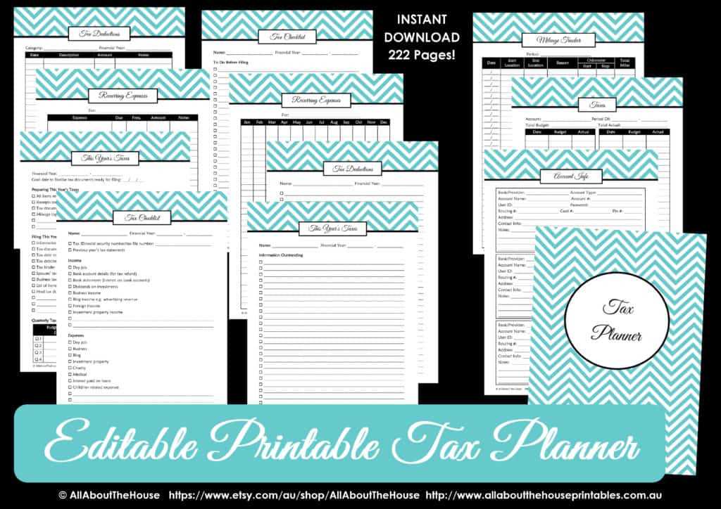 tax tip worksheet