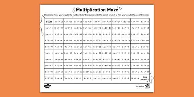 4th grade math fun worksheets
