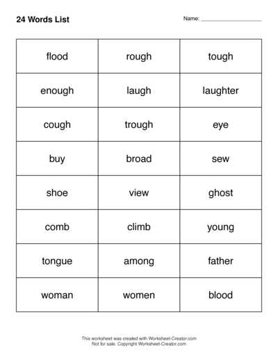 practice spelling words worksheets
