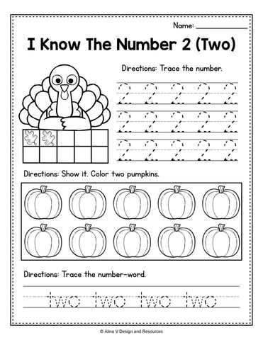 thanksgiving worksheet preschool