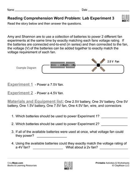 the learning lab worksheets