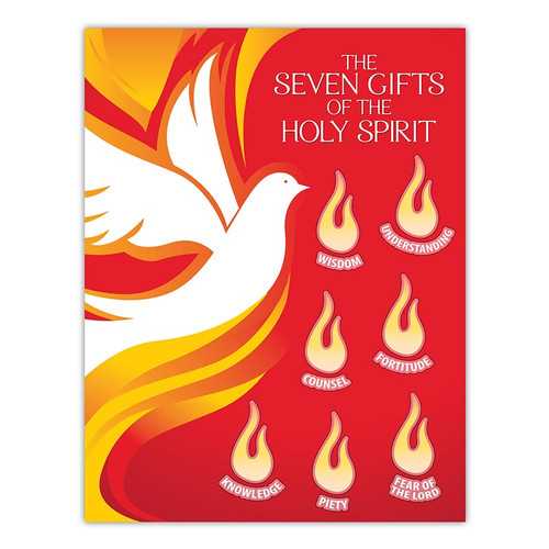the seven gifts of the holy spirit worksheet