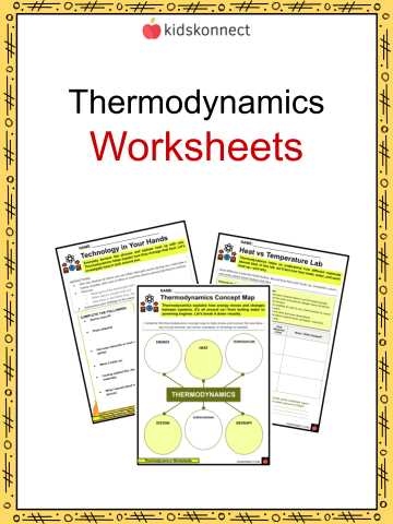 thermodynamics worksheet