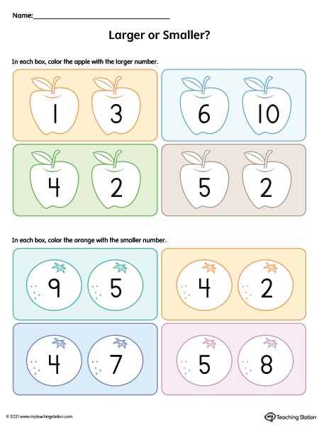 bigger number worksheets for kindergarten