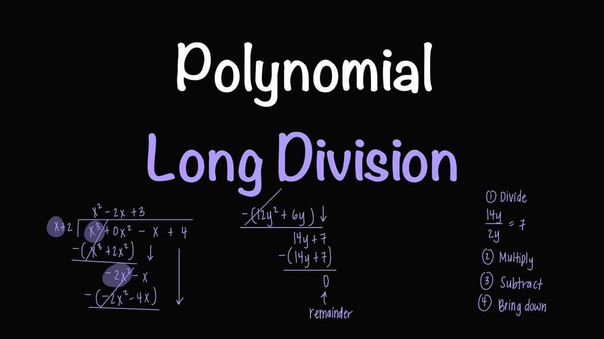 polynomial division worksheet