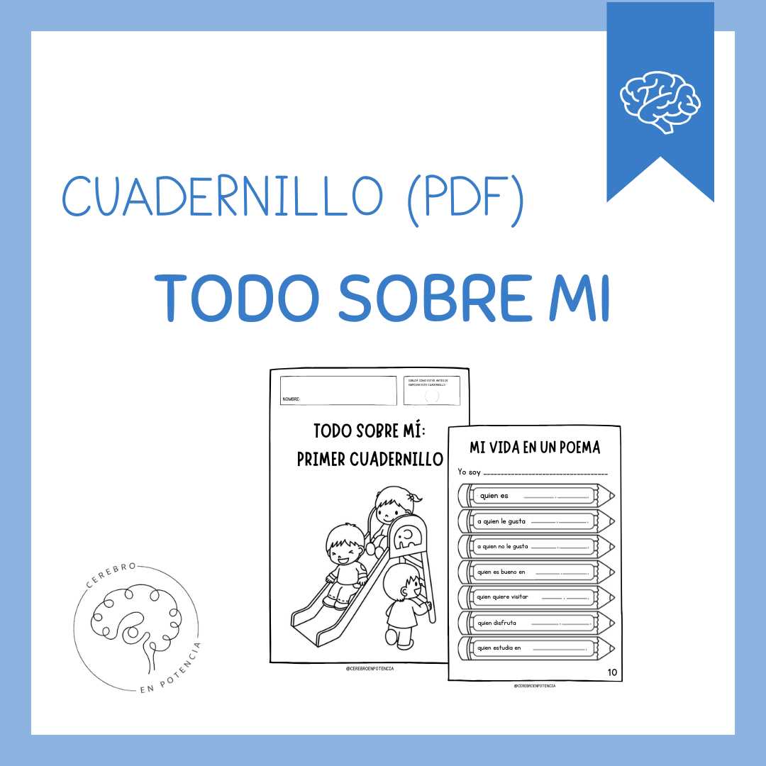 todo sobre mi worksheet