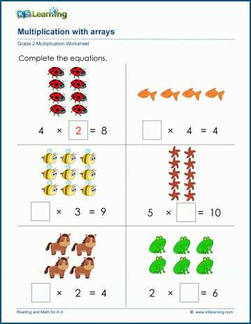 arrays and factors worksheets arrays and factors worksheets