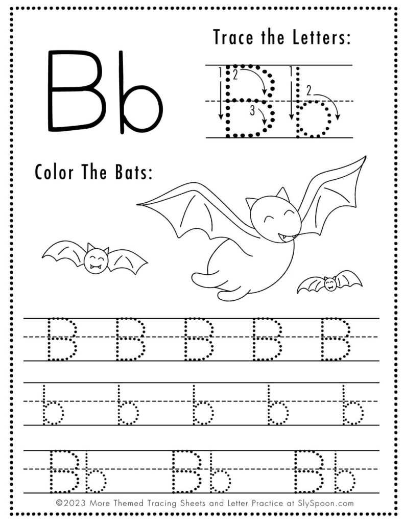 tracing abcs worksheet