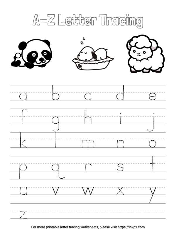 tracing worksheet creator