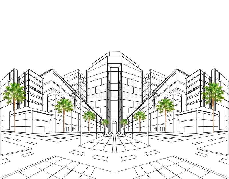 two point perspective drawing worksheet