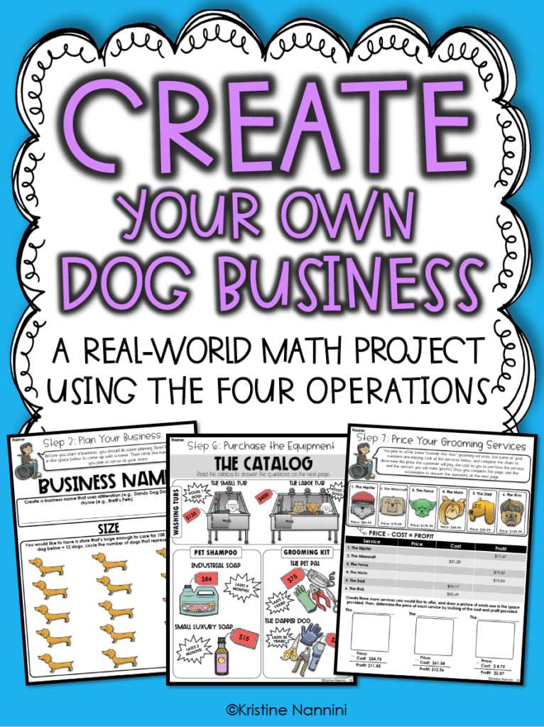 business math worksheet