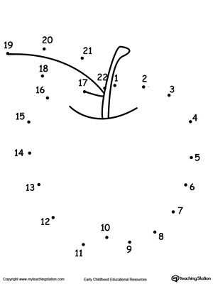 dot to dot number worksheets
