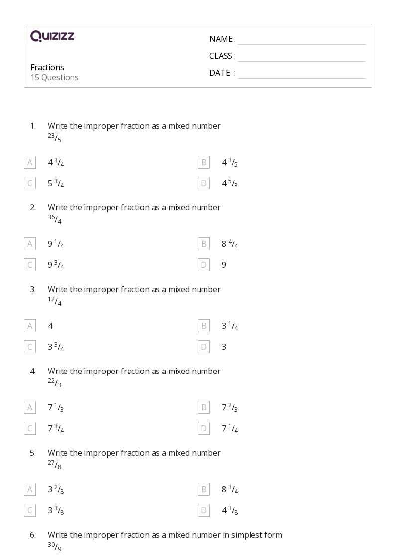 math worksheets for 6th graders