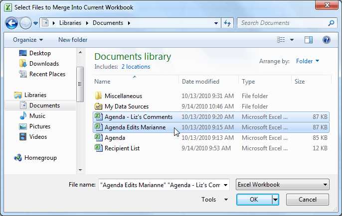 how to merge worksheets in excel