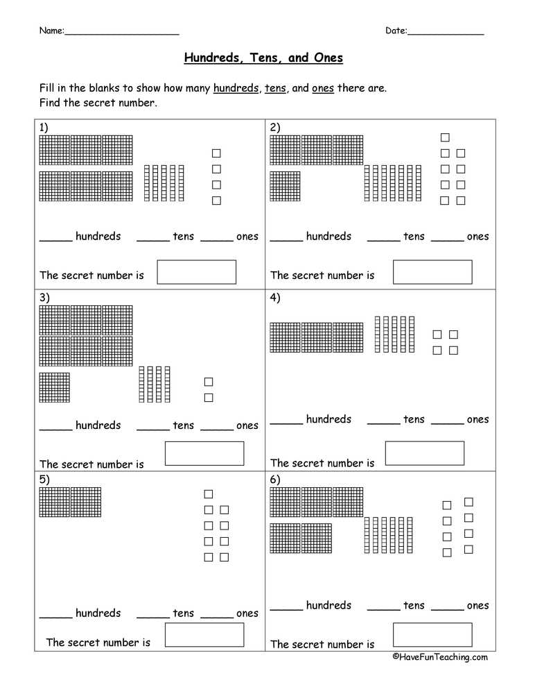 base tens and ones worksheets base tens and ones worksheets