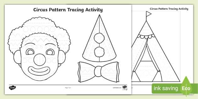 carnival worksheets kindergarten