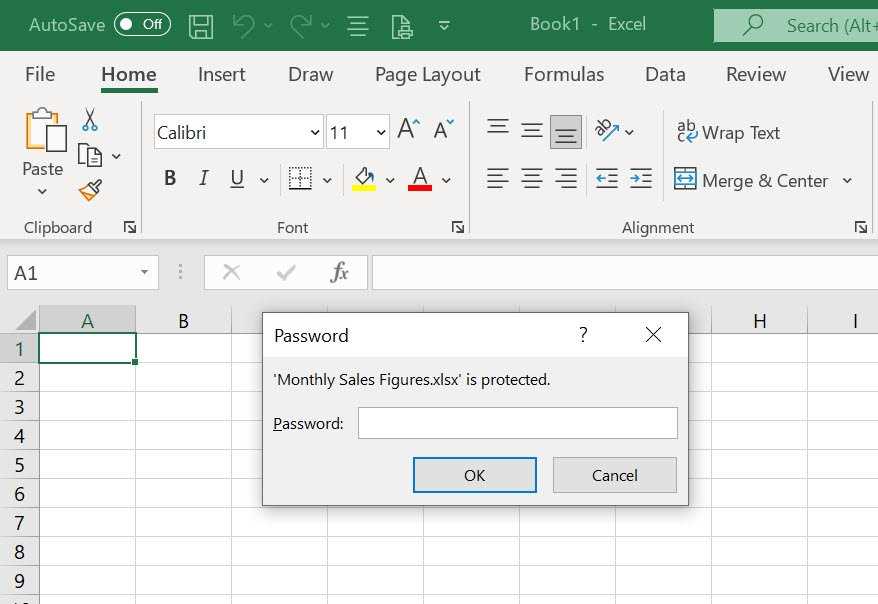 unprotect excel worksheet without password