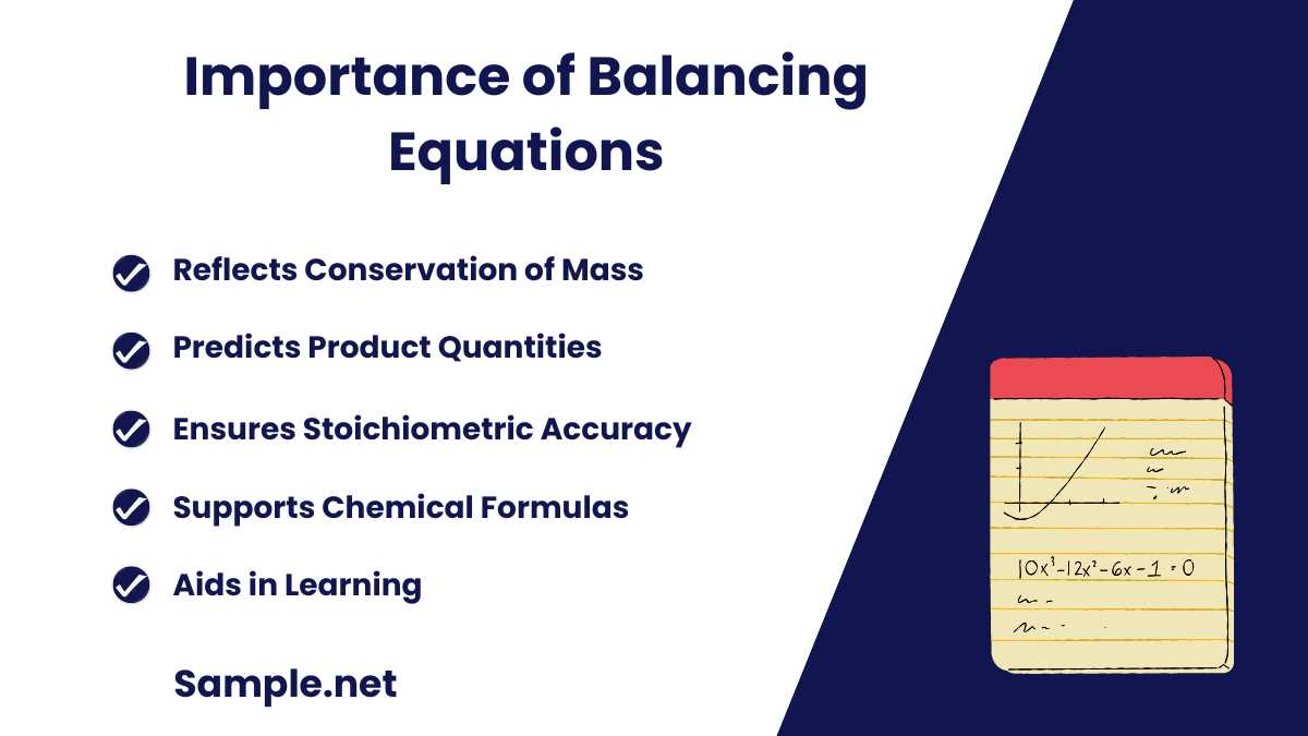 balancing the equation worksheet