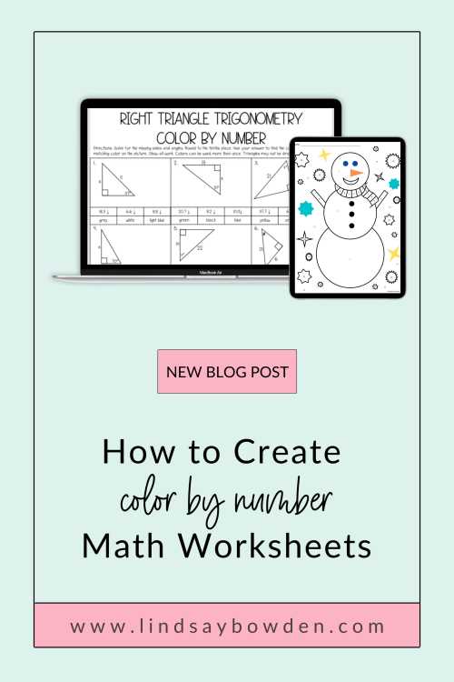 create color by number worksheet