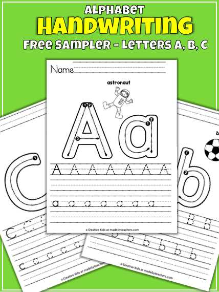 abc worksheets free printable